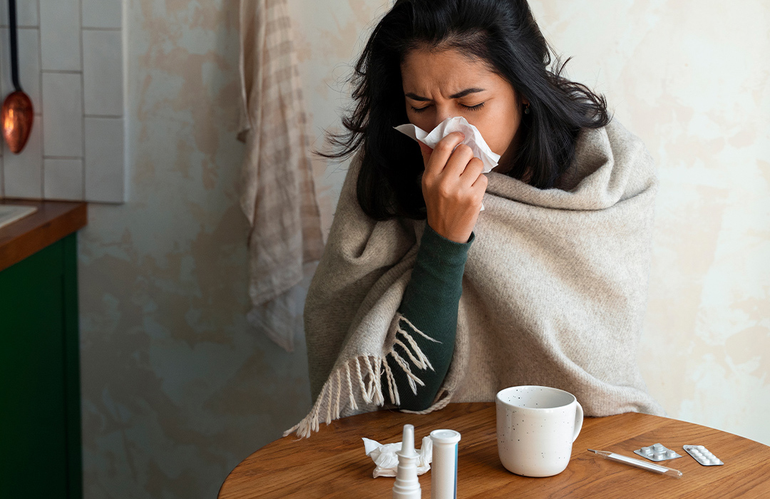 Infeções respiratórias: Constipação, Gripe e COVID-19